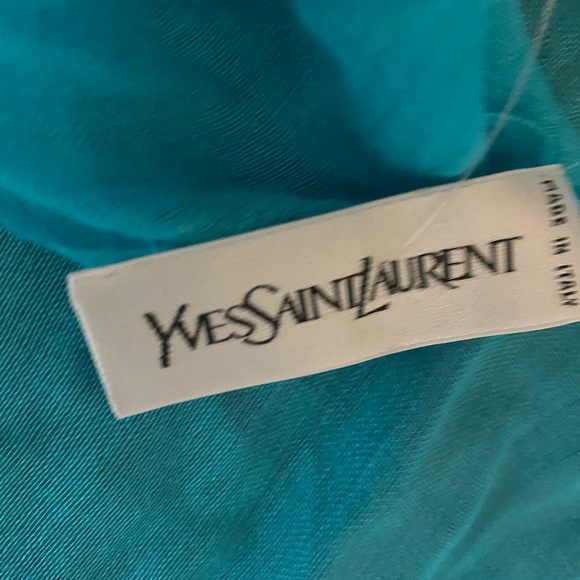 NWT YSL cashmere-model scarf - Picture 7 of 8